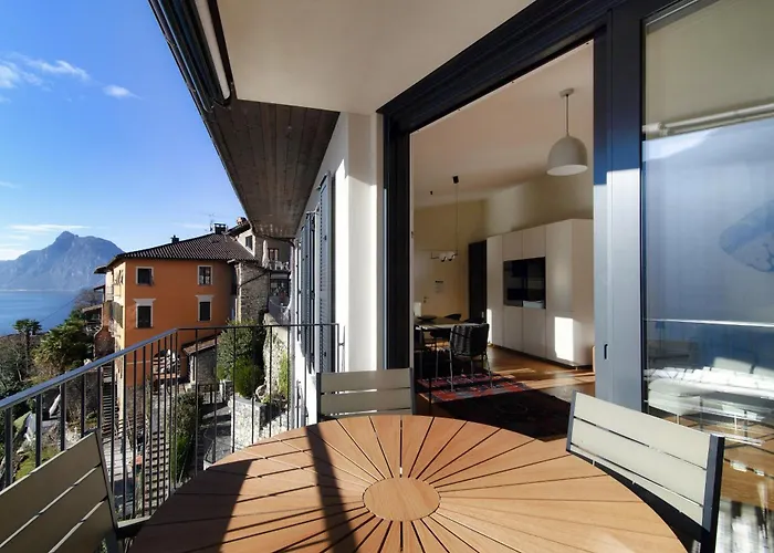 Apartment Unique Gandria Attic By Quokka 360 - Elegant View Lugano